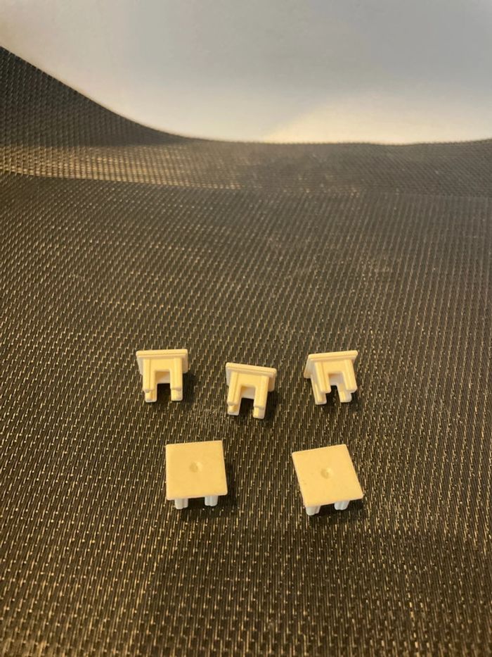 Playmobil lot 5 caches finitions poteaux clinique vétérinaire 4009 6425 centre soins animalier