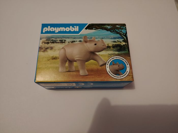 Playmobil rhinocéros serie Macdonald neuf