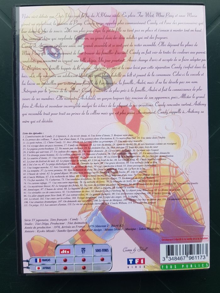 DVD Candy coffret Box integrale 115 épisodes + Film VF - photo numéro 2