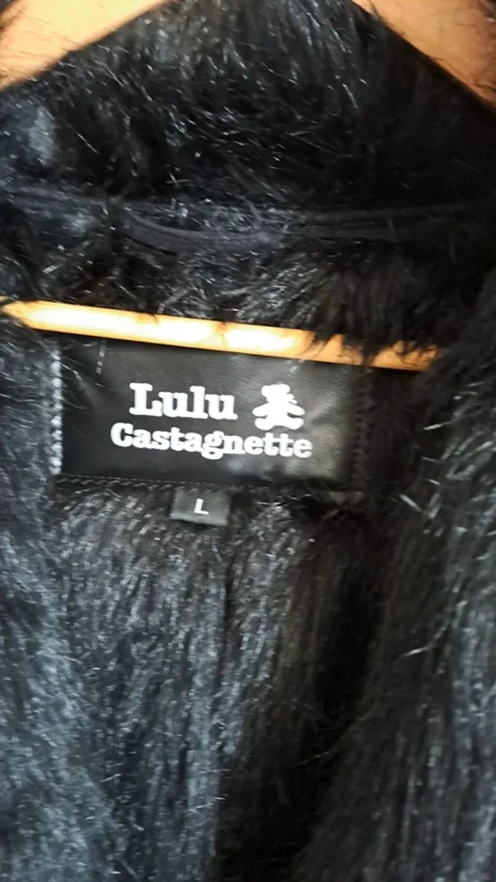 Manteau / Trench / Manteau long femme / Veste longue fausse fourrure / Lulu Castagnette - photo numéro 6