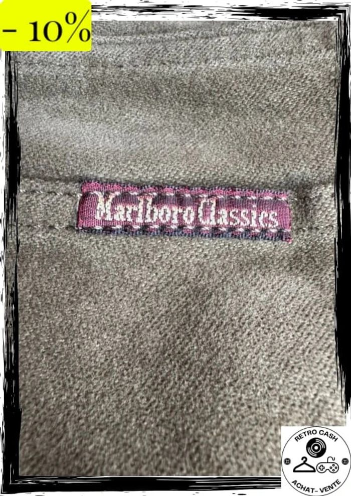 Jean homme marron Marlboro Classics taille W33/L34 - photo numéro 5