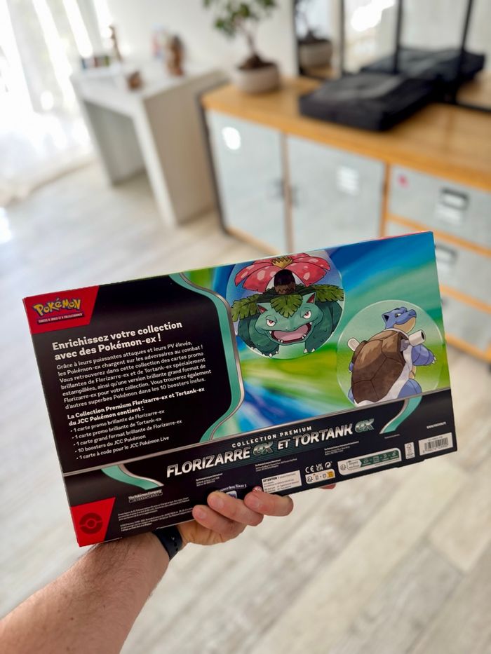 [NEUF] Coffret Pokémon collection premium Florizarre ex et Tortank ex - photo numéro 4