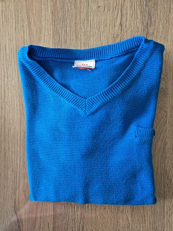 Pull fin TAO bleu