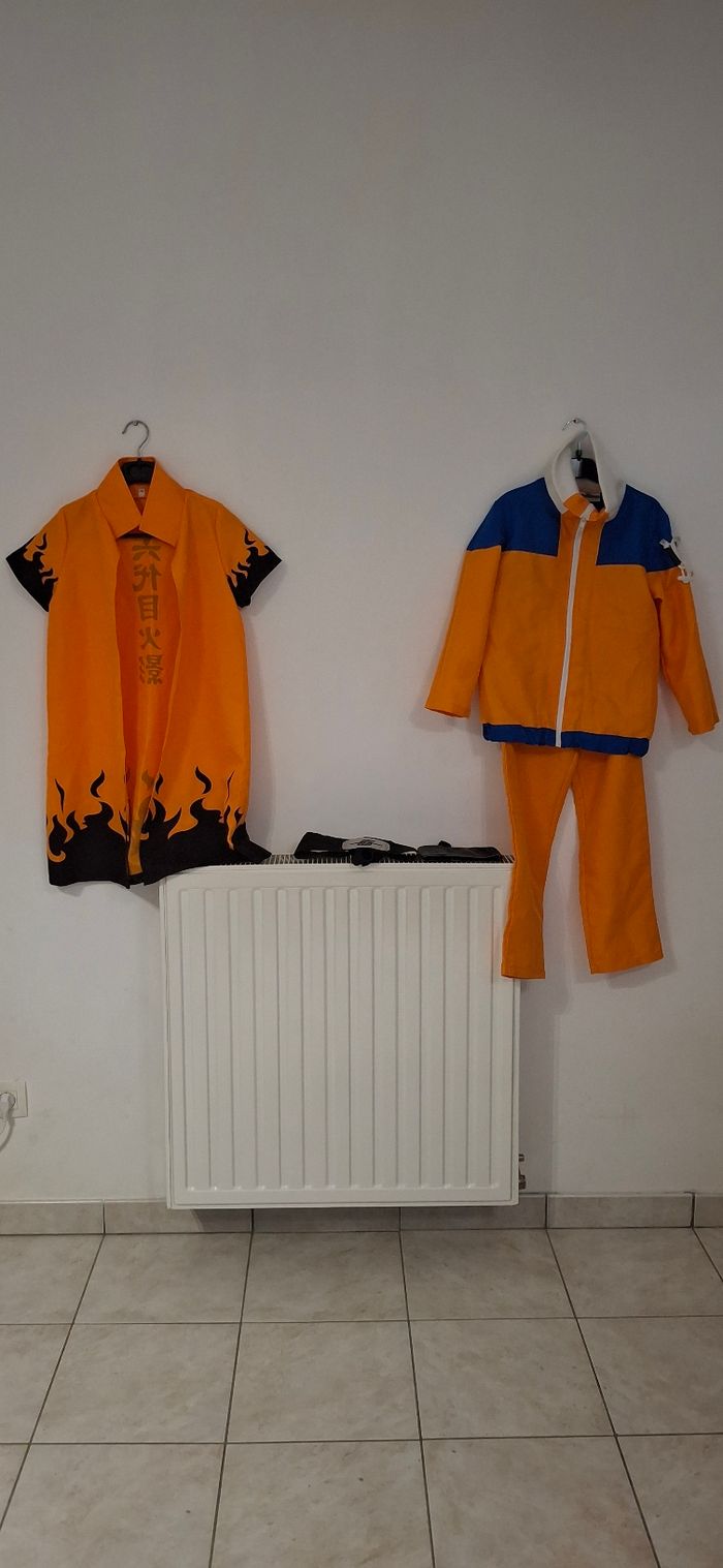 Déguisement Cosplay Naruto Uzumaki avec Cape Hokage Complet
- photo numéro 3