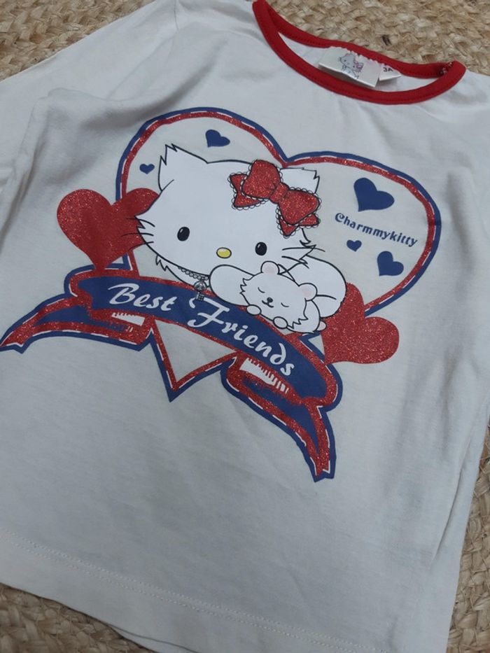 Tee shirt manches longues Charmmykitty 3 ans - photo numéro 2
