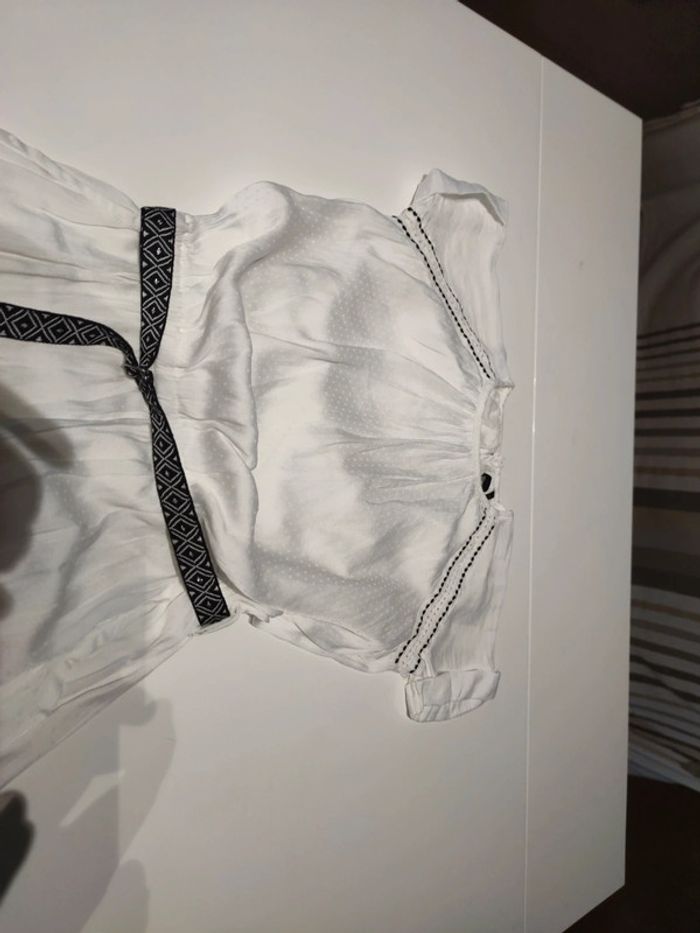 Robe IKKS fluide ethnique trop belle 8ans - photo numéro 2