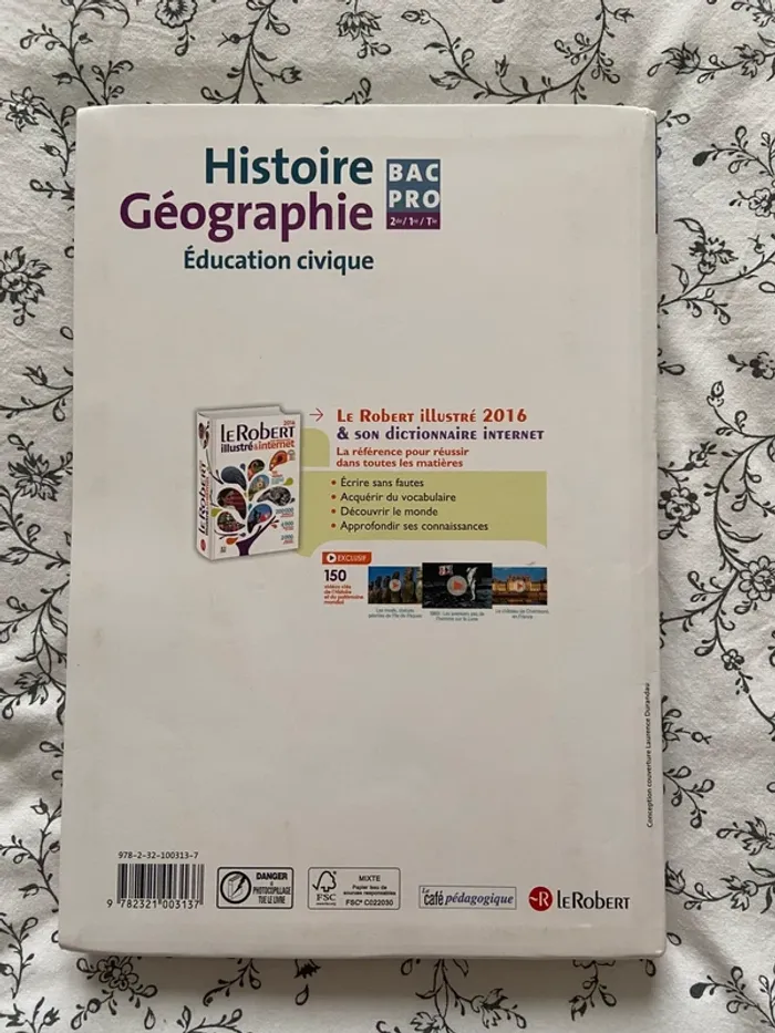 Livre unique Histoire Géographie - photo numéro 2