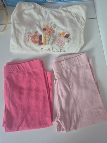 Lot vêtements bébé fille