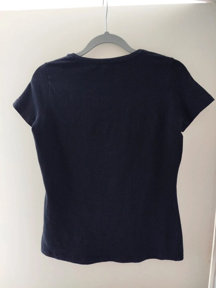 Tee shirt femme noir Pepe Jeans taille 38 - photo numéro 6