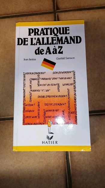 Livre "outil" La pratique de l'allemand de A à Z