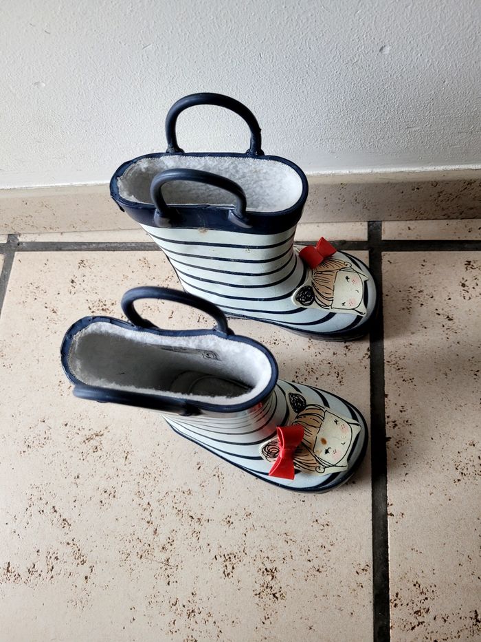 Botte caoutchouc bébé T20