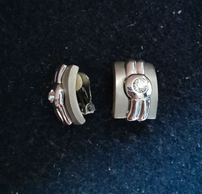 Boucles d'oreilles rectangulaires vintage