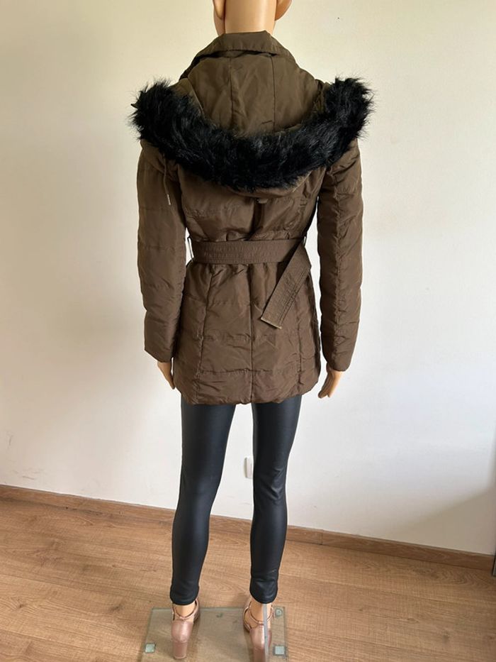 Doudoune kaki en plumes Esprit taille française 36 TBE - photo numéro 13