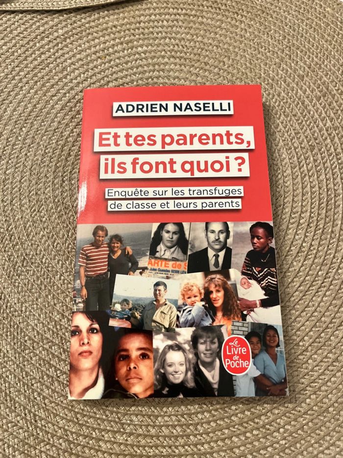 Livre - Adrien Naselli - Et tes parents, ils font quoi ? Neuf