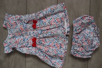 Robe d’été + bloomer bébé fille Sergent Major – 12 mois 