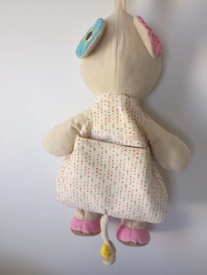 Peluche ours à suspendre range pyjama NEUVE - photo numéro 2