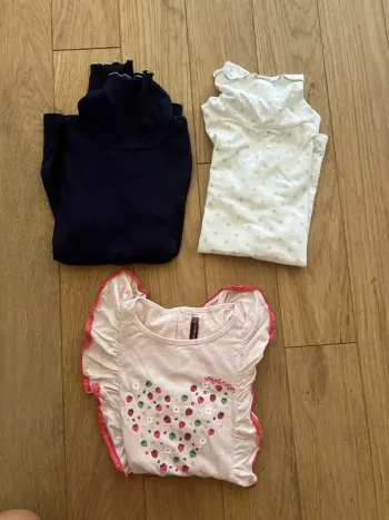 Lot 3 hauts sergent major 11 ans très bon état