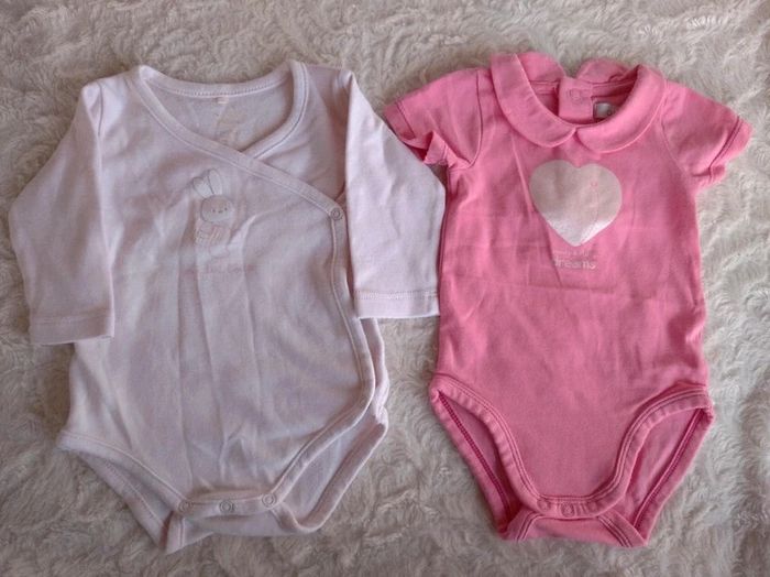 Body croisé manches longues Fille 3 mois lapin first Chicco - photo numéro 9