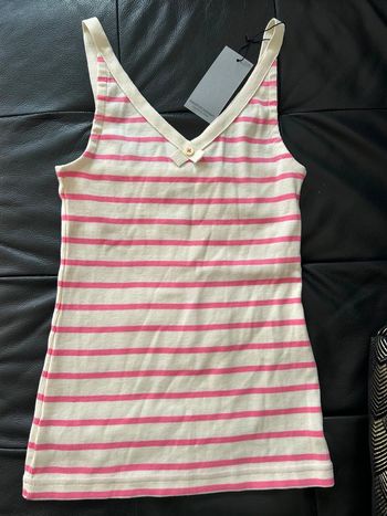 Débardeur iconique Petit Bateau XXS Neuf