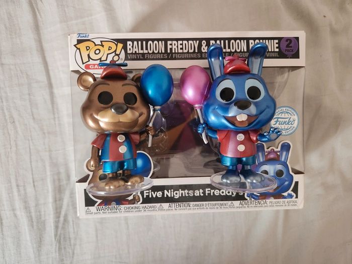 Pop Ballon Freddy Ballon Bonnie Five nights at freddy's - photo numéro 2