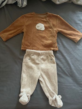 Pyjama chaud 2 pièces