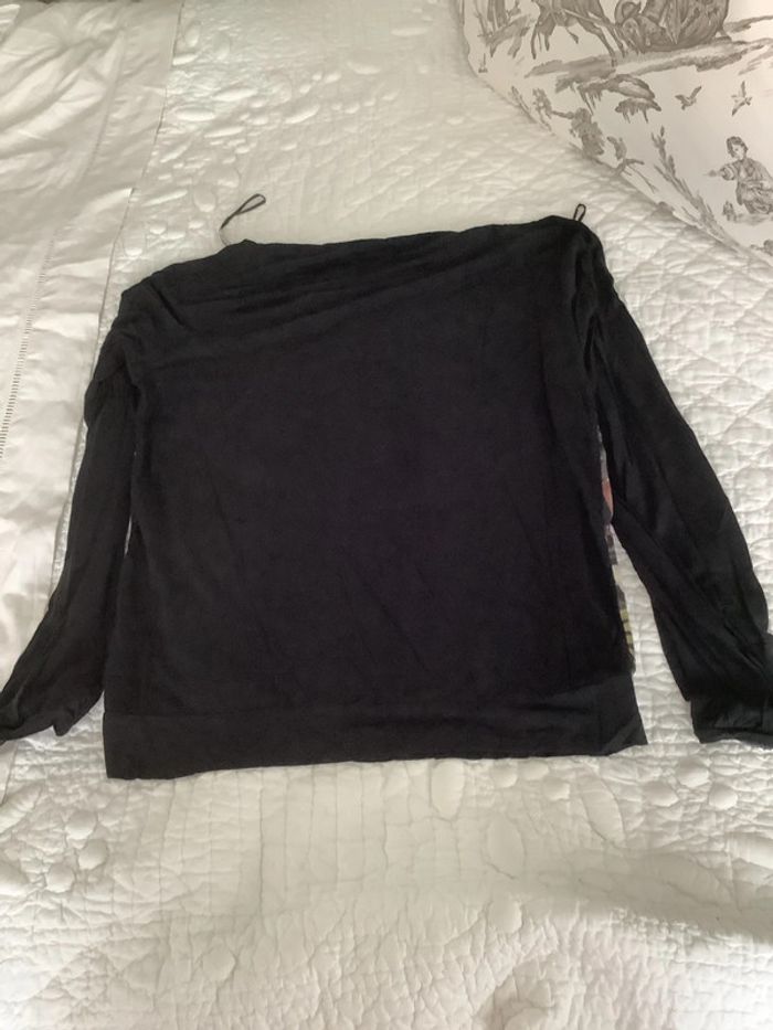 Blouse manches longues imprimée EDC - photo numéro 5