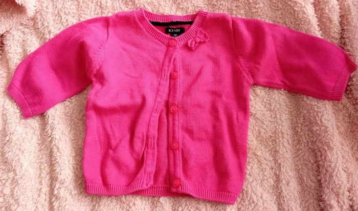 Ensemble robe et gilet 1 mois - photo numéro 2