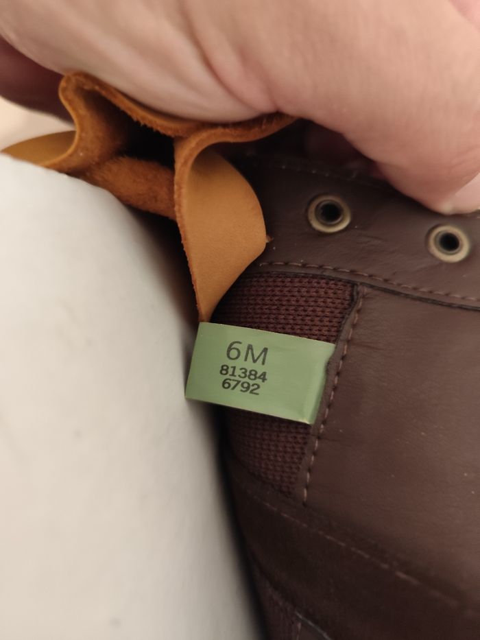 Bottes hautes Timberland femme taille 37 nubuck et cuire - photo numéro 9