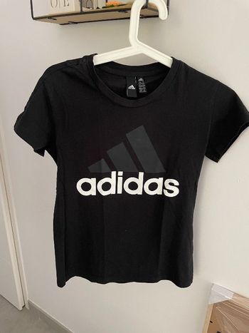 T-shirt femme noir Adidas S