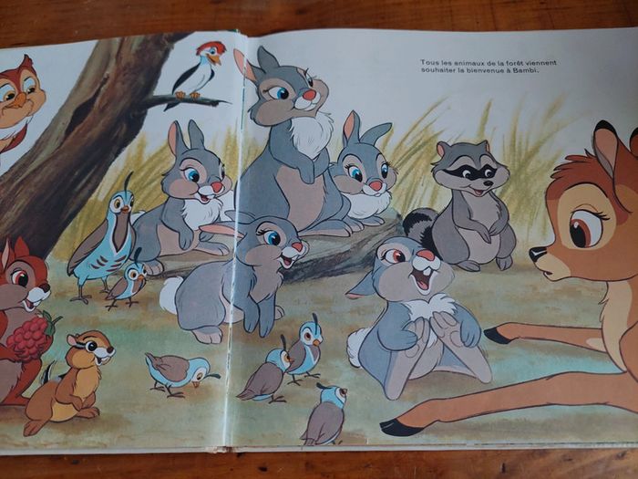 Livre Les mille parfums Bambi Walt Disney - photo numéro 4