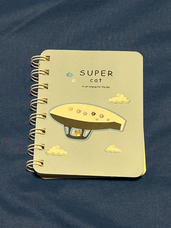 Mini carnet à spirales 10,5x8 cm