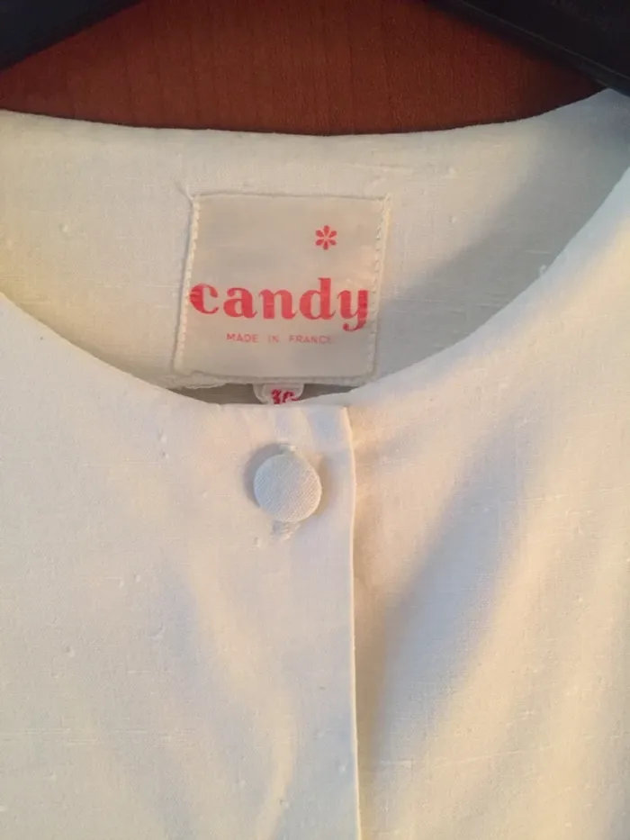 Robe en coton Datant des années 60/70 en 36 - photo numéro 3