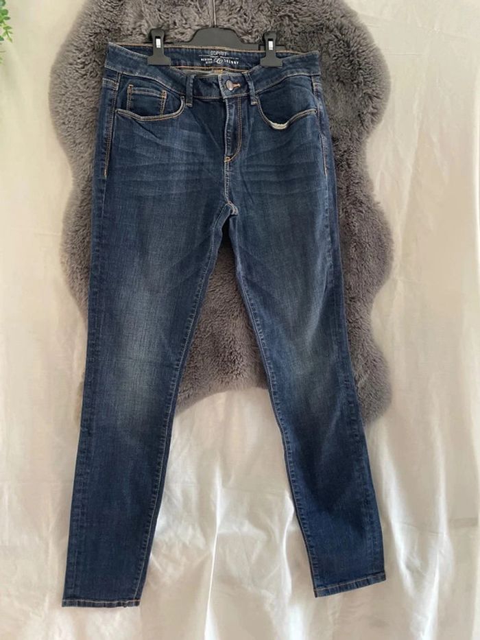 jeans skinny Esprit bleu taille M