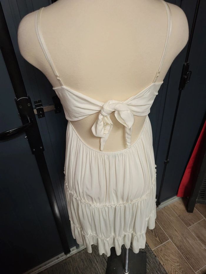 Magnifique robe d'été crème - photo numéro 5