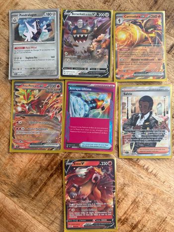 Lot de cartes Pokémon 