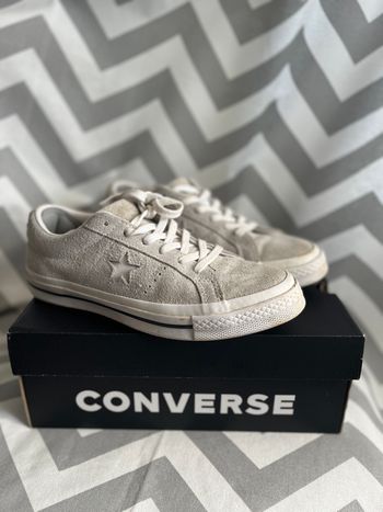 Converse One Star daim/suède grise