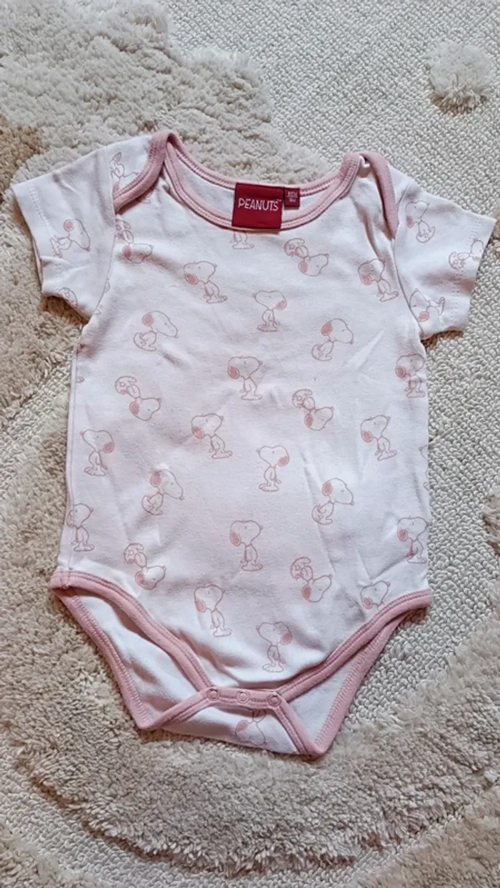 Body Snoopy Vertbaudet 18 mois
