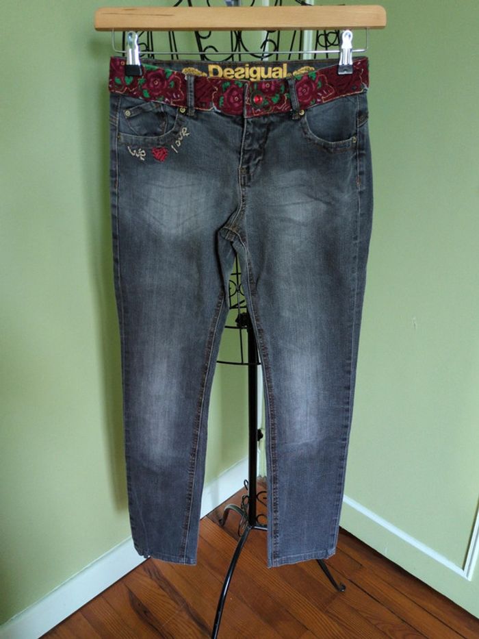 Jean fille Desigual t14/16 ans