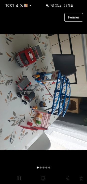 Entrepot et contenaire playmobil 