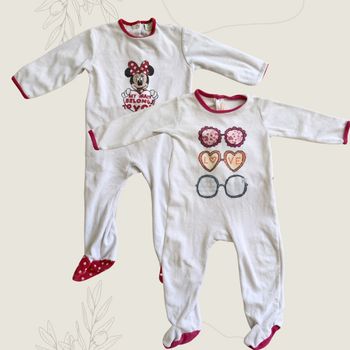 Pyjama velours bébé fille 24 mois