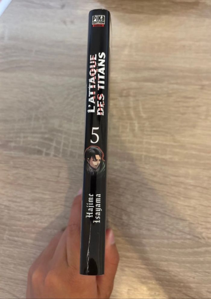 Manga SNK Tome 5 - photo numéro 4