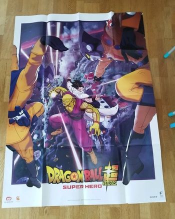 Affiche Cinema officielle 160x120 Dragon Ball Z Super Hero film oav movie
