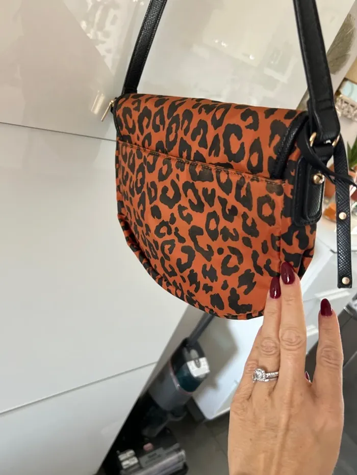 Sac bandoulière léopard - photo numéro 3
