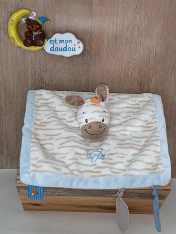 NT108 doudou zèbre 🦓 nattou