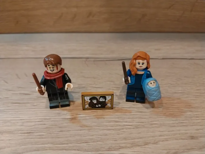 Figurines type lego James et Lyli Potter Harry Potter - photo numéro 4