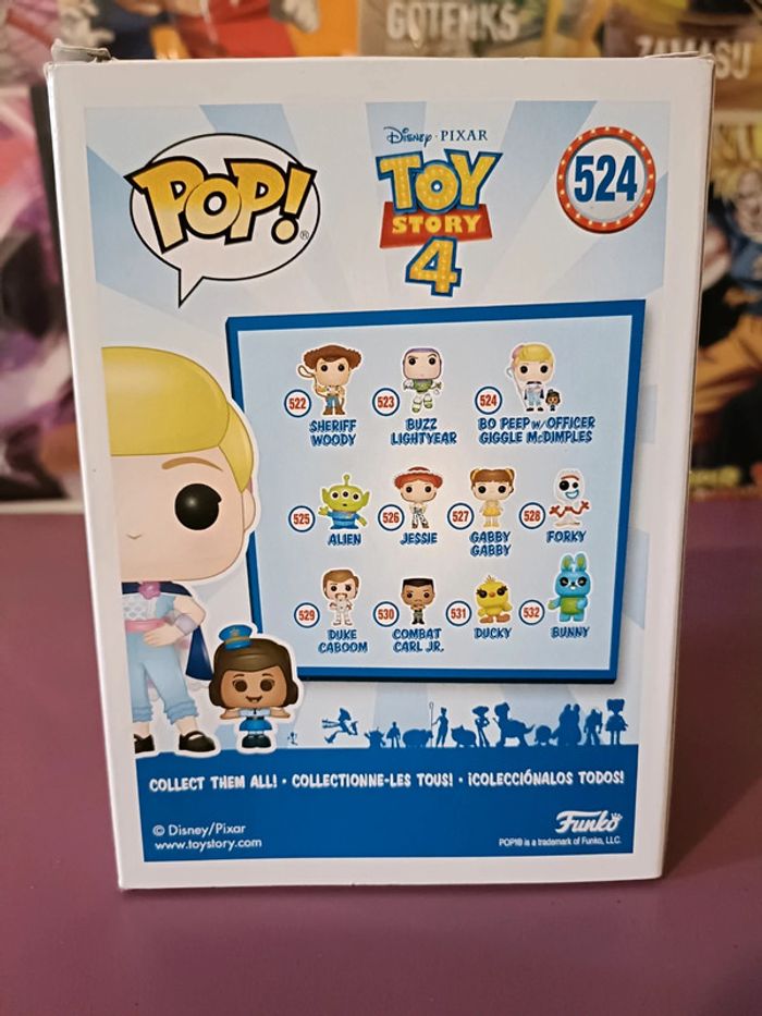 Figurine Funko Pop Toy Story 4 Bo Peep et McDimples - photo numéro 3