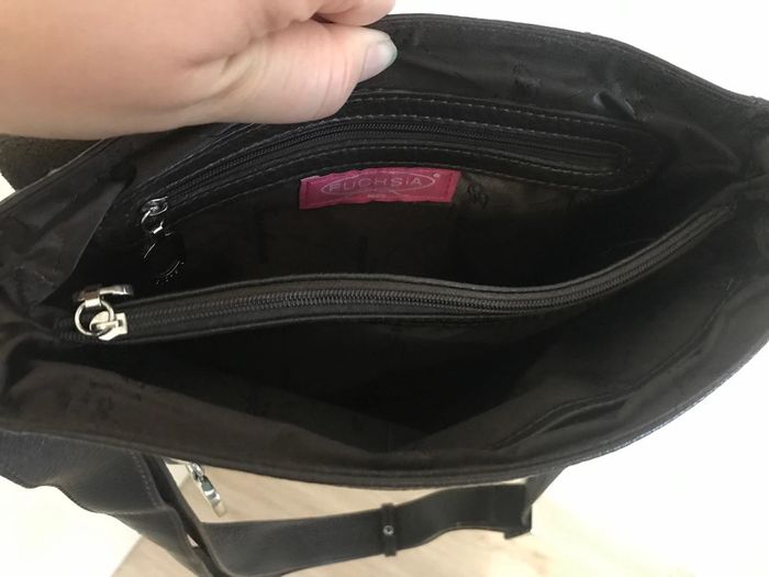 Sac porté épaule Fuchsia marron - photo numéro 10