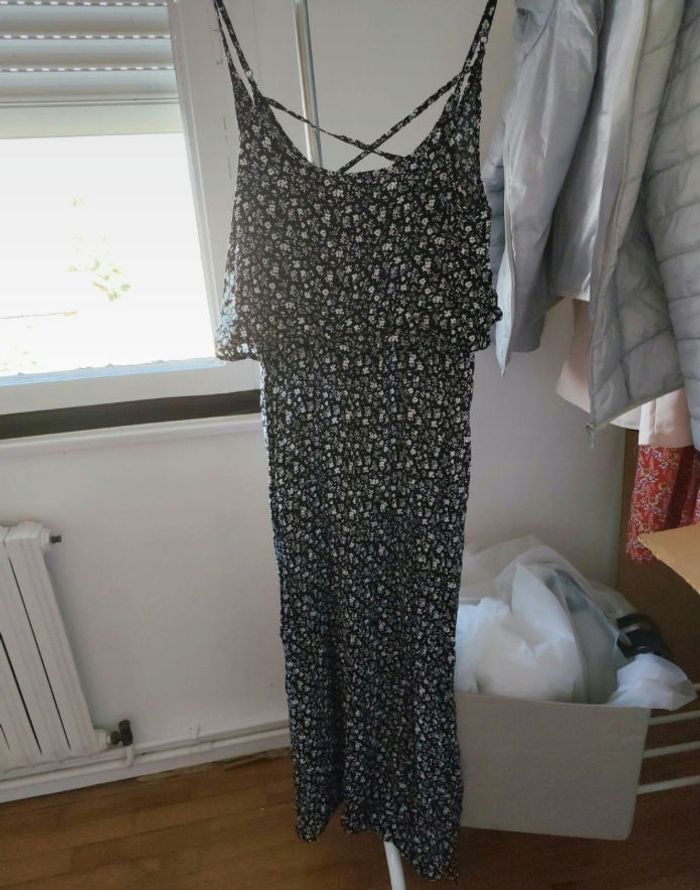 Robe fine à fleurs