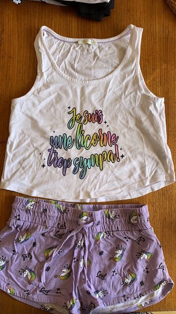 Pyjama licorne