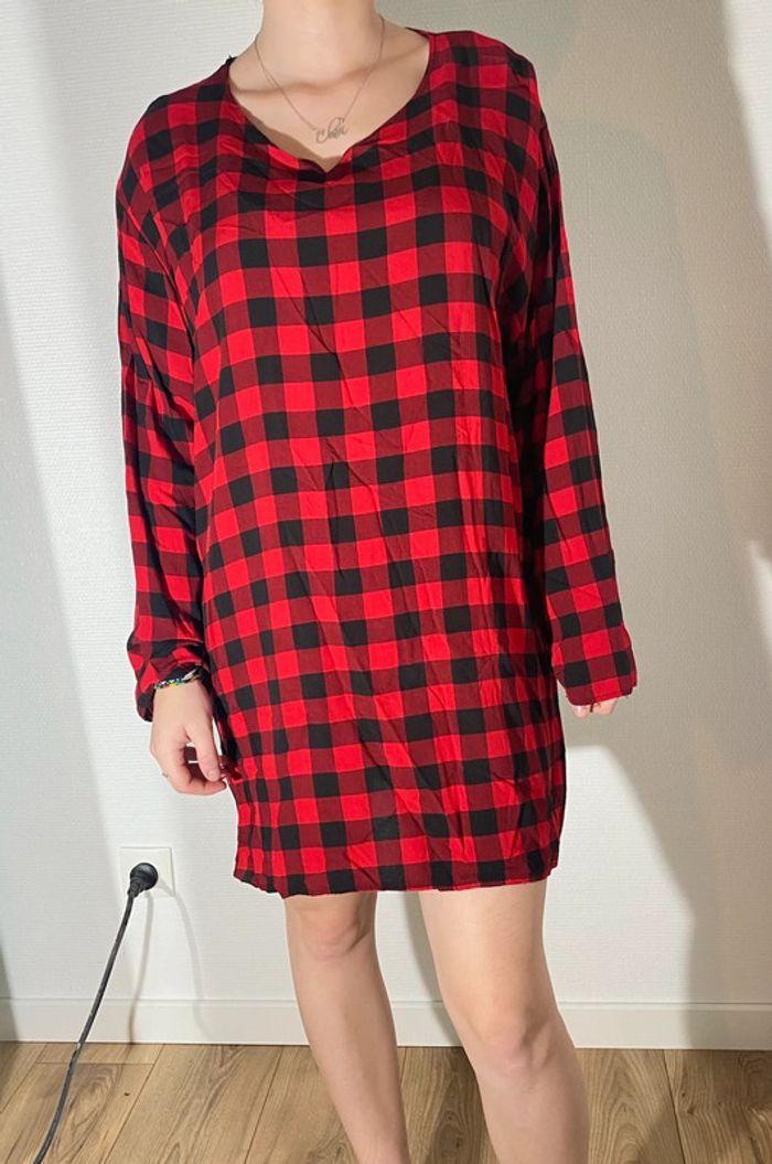 Robe carreaux